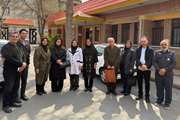 بازدید از ستاد اسلامشهر و مرکز موسی آباد برای قدردانی از زحمات همکاران در استمرار خدمات بهداشتی درمانی در شرایط جنگی